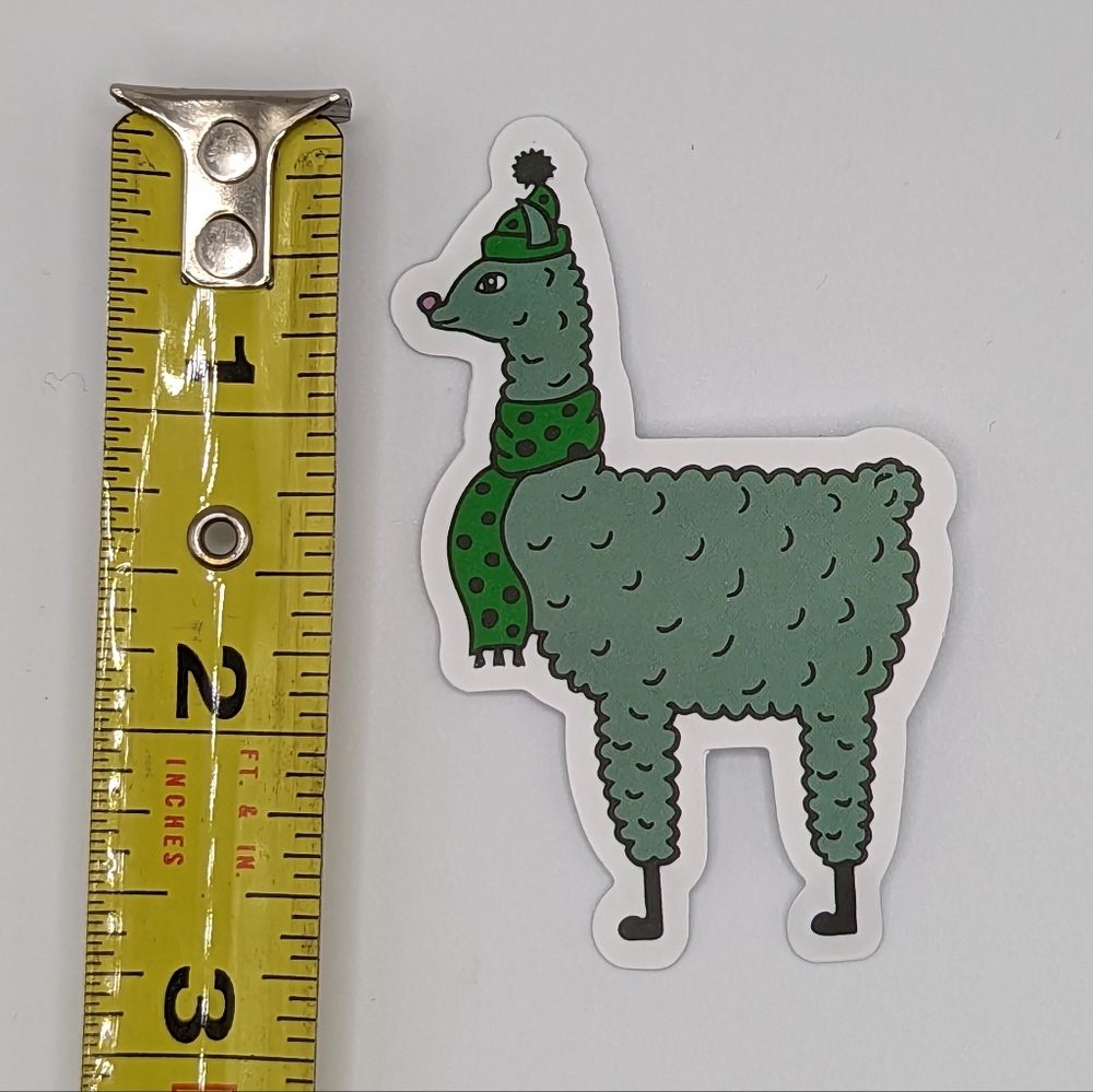 Llama Sticker - Picture 2 of 2